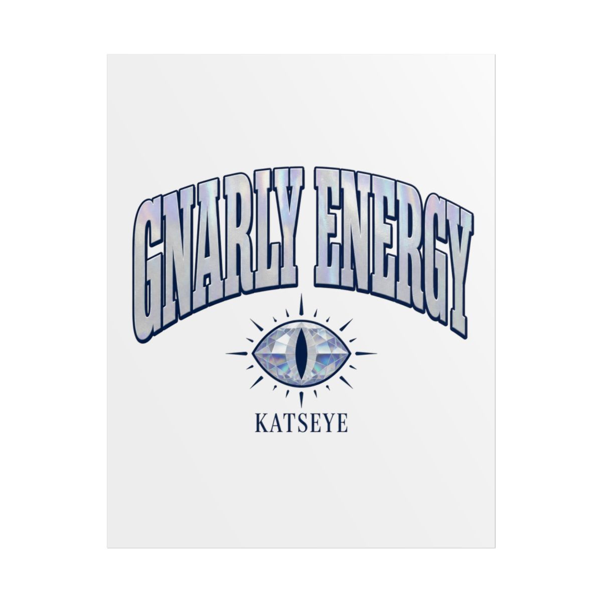 KATSEYE "GNARLY ENERGY" Poster - alternate angle 1, merchandise