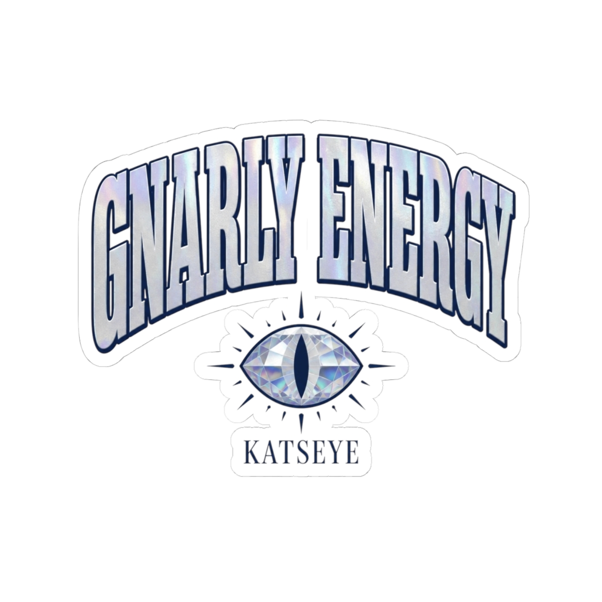 KATSEYE "GNARLY ENERGY" Sticker - alternate angle 3, merchandise