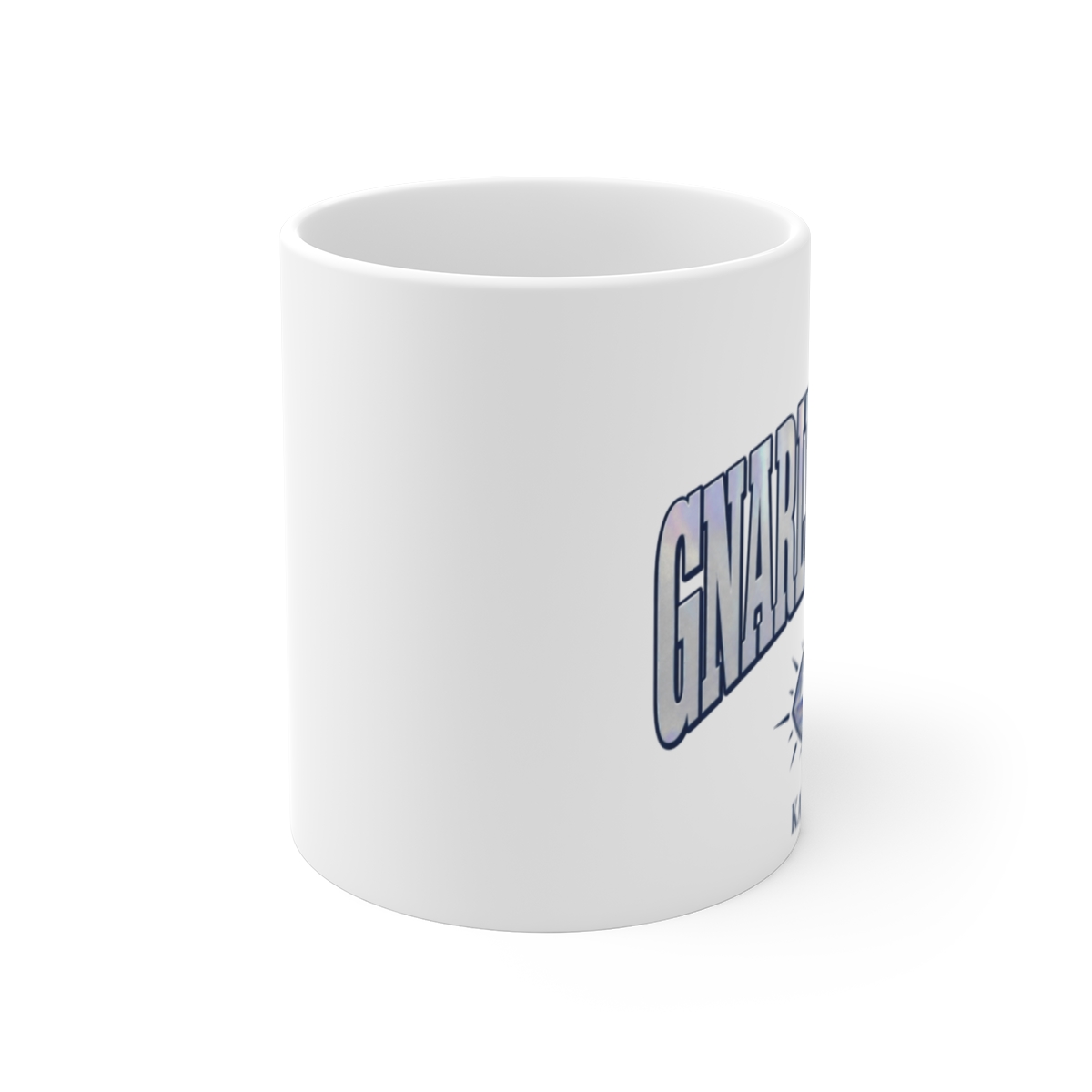 KATSEYE "GNARLY ENERGY" White Mug - alternate angle 1, merchandise