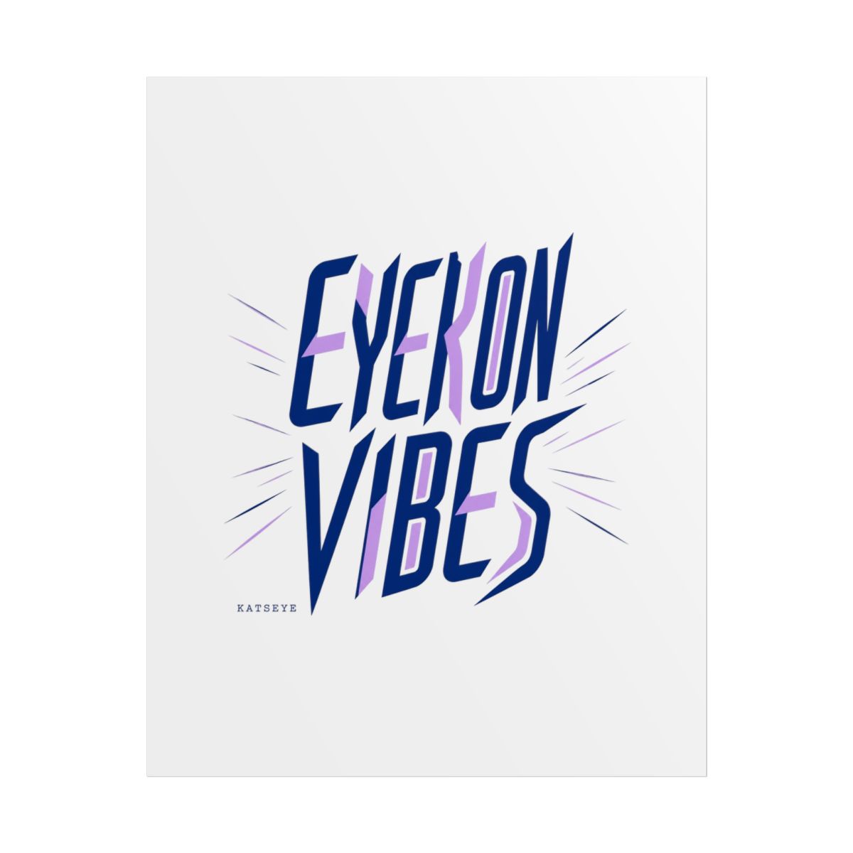 KATSEYE "EYEKON VIBES" Poster - Official Posters & Wall Art merchandise