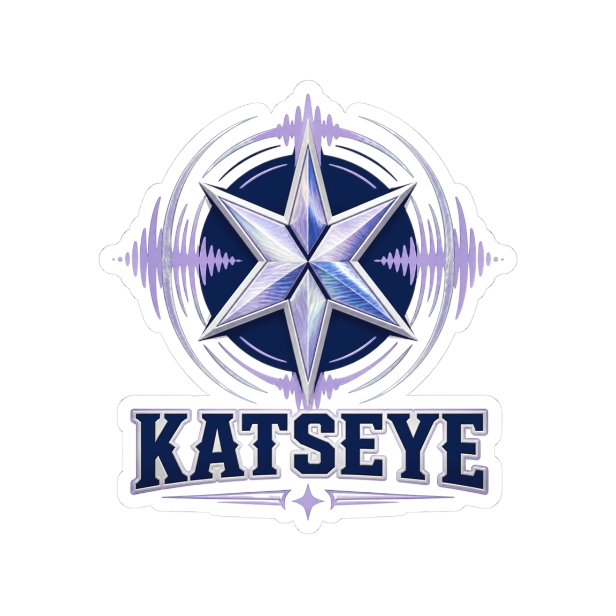 KATSEYE "Dream Academy." Sticker - alternate angle 1, merchandise