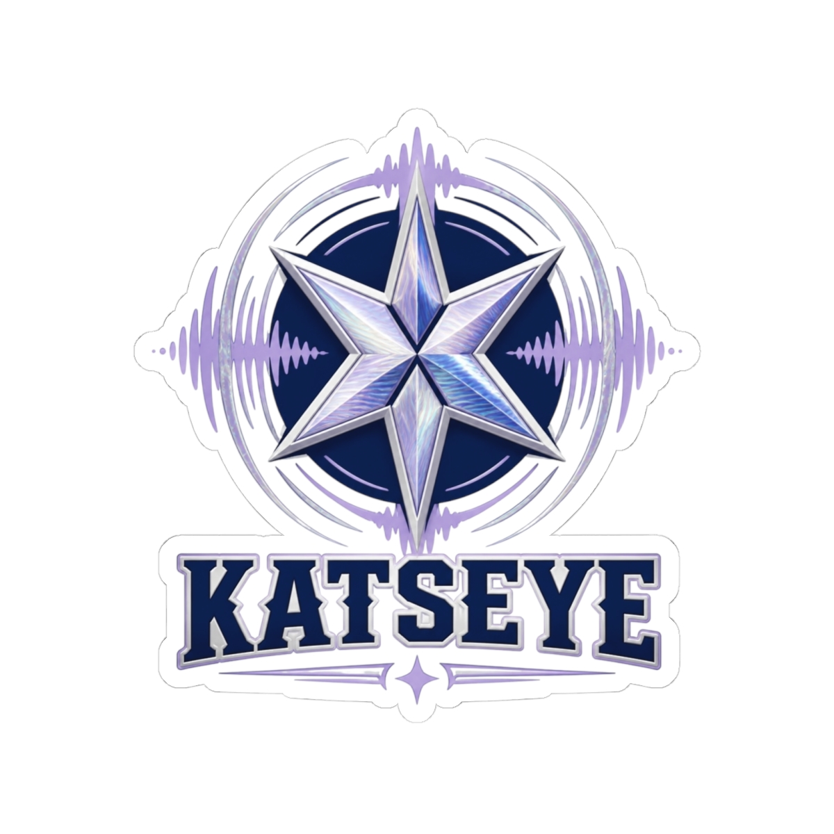 KATSEYE "Dream Academy." Sticker - alternate angle 3, merchandise