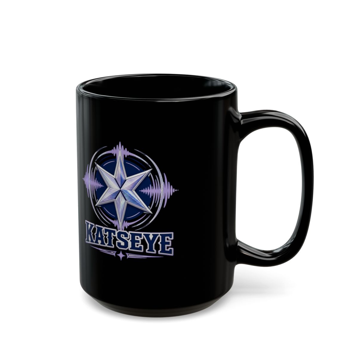 KATSEYE "Dream Academy." Black Mug - alternate angle 5, merchandise