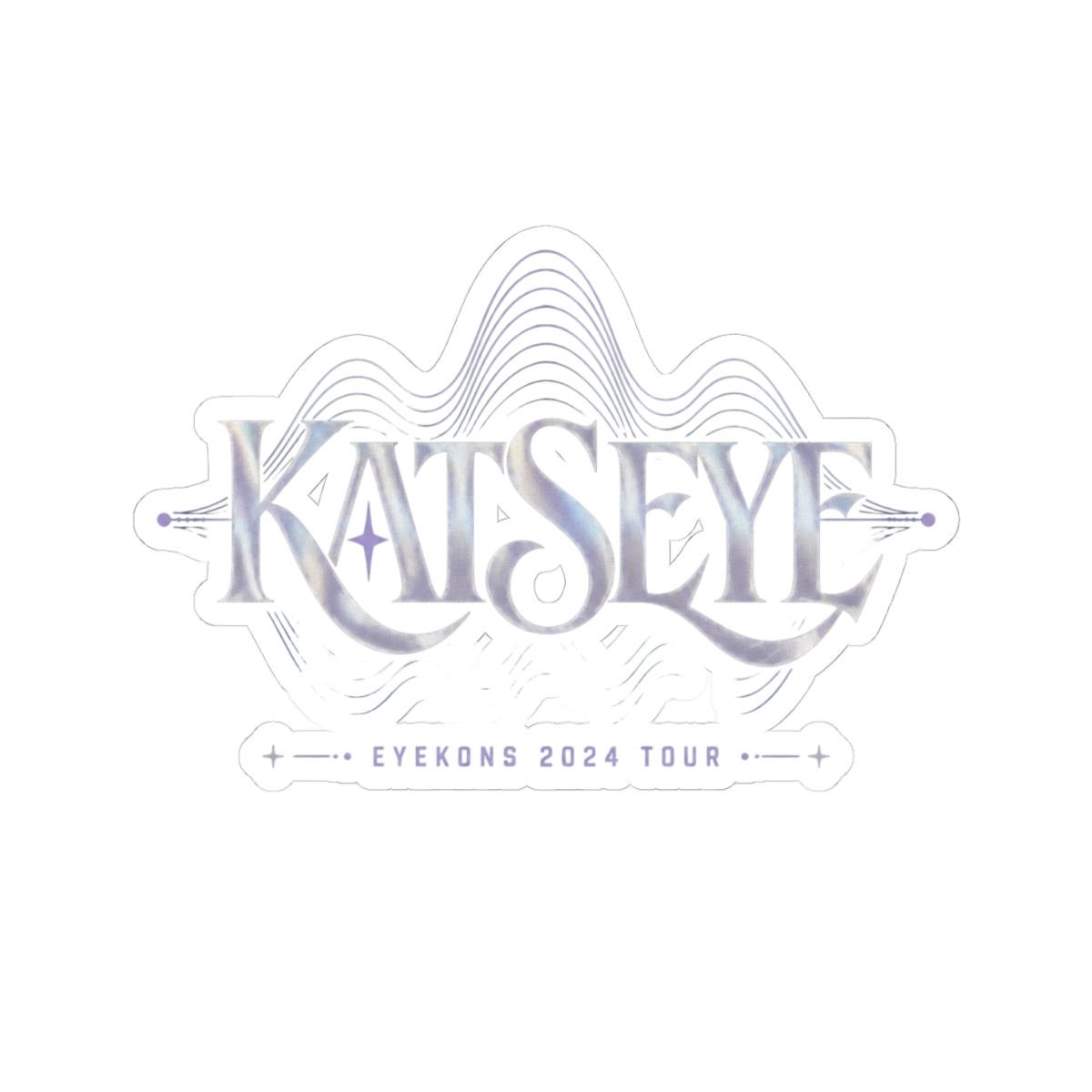 KATSEYE Name Sticker - alternate angle 2, merchandise