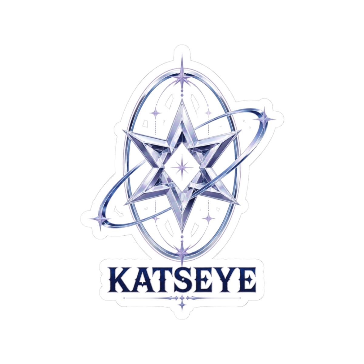 KATSEYE "KATSEYE" Sticker - alternate angle 1, merchandise