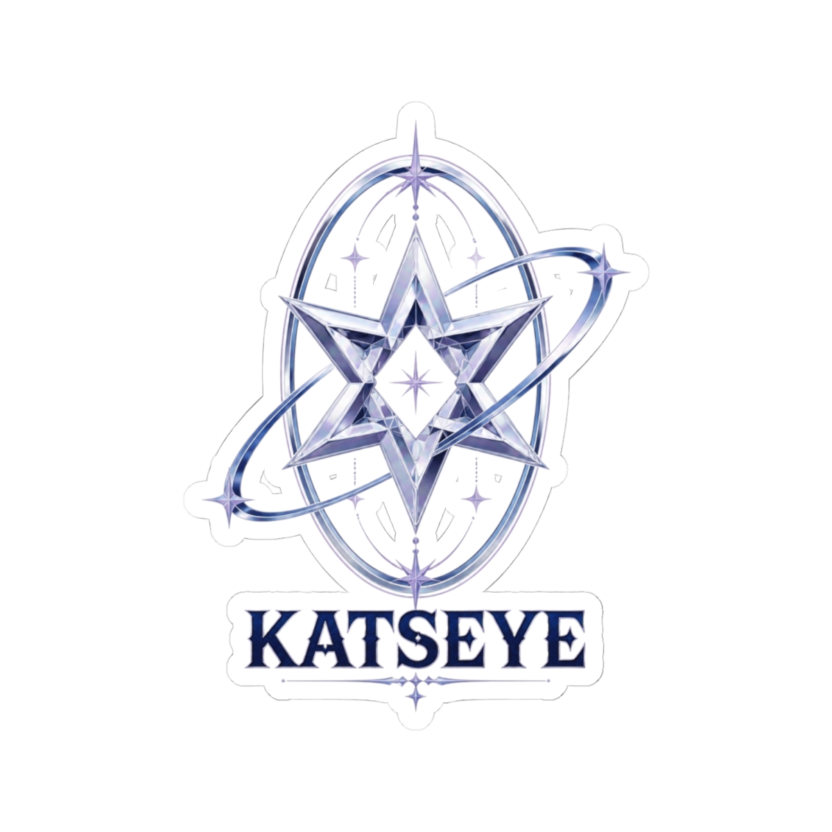 KATSEYE "KATSEYE" Sticker - alternate angle 2, merchandise