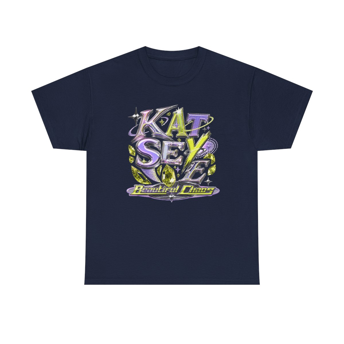 KATSEYE "K A T S E Y E" Unisex Tee - alternate angle 3, merchandise