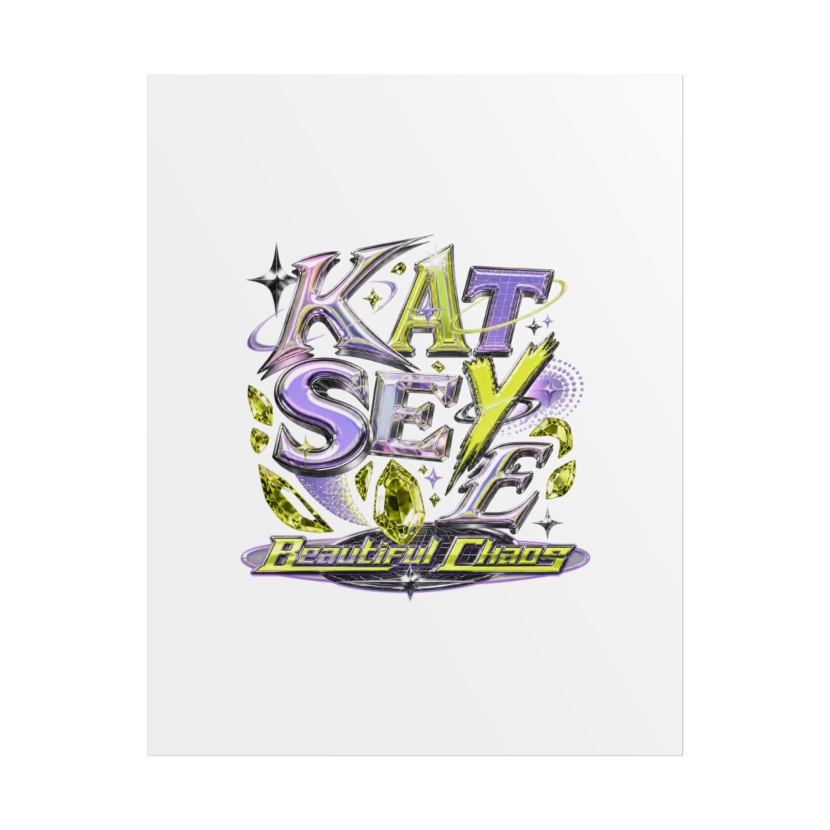 KATSEYE "K A T S E Y E" Poster - alternate angle 1, merchandise