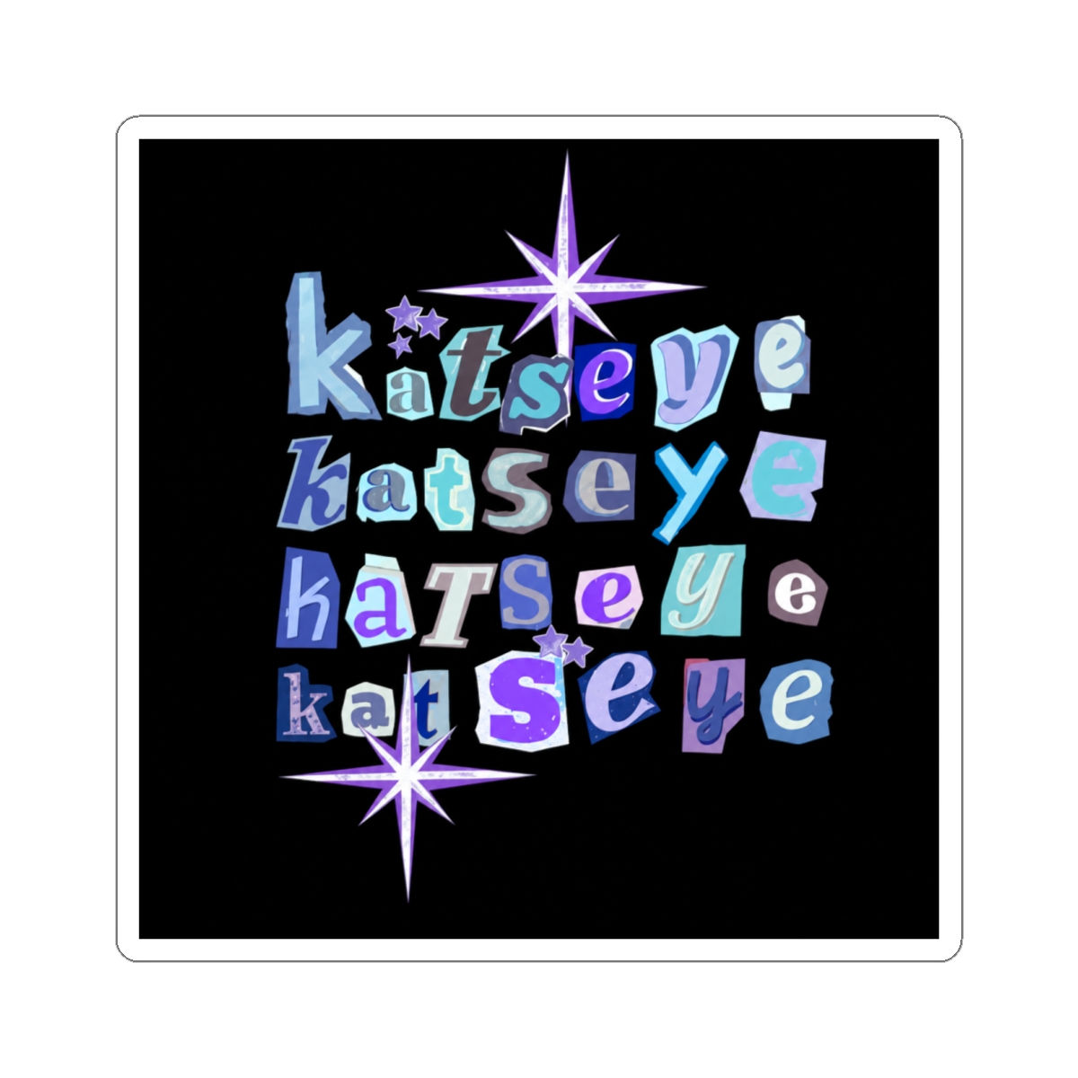 Katseye Sticker - alternate angle 2, merchandise