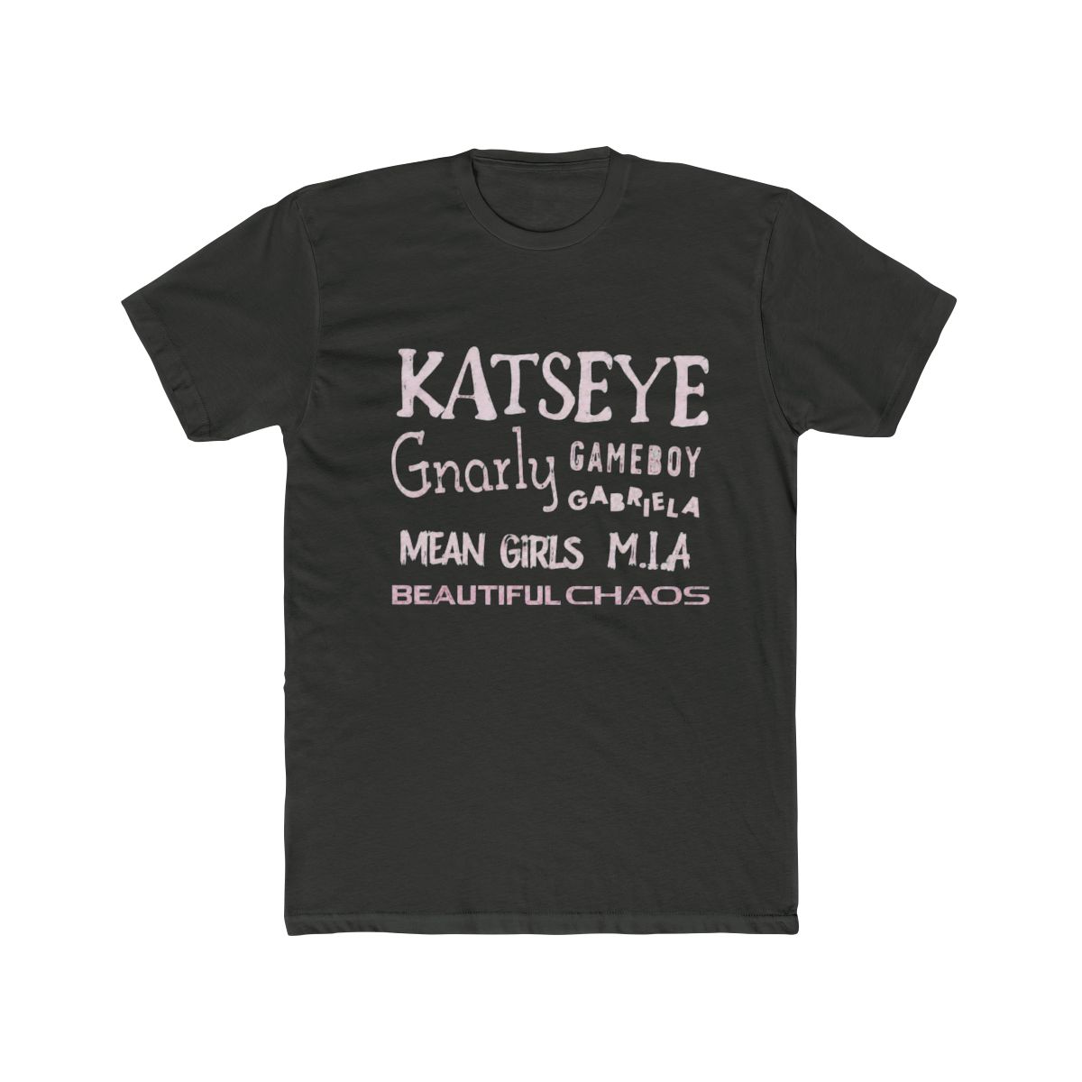 Katseye Beautiful Chaos Design Long Sleeve T Shirt - alternate angle 5, merchandise