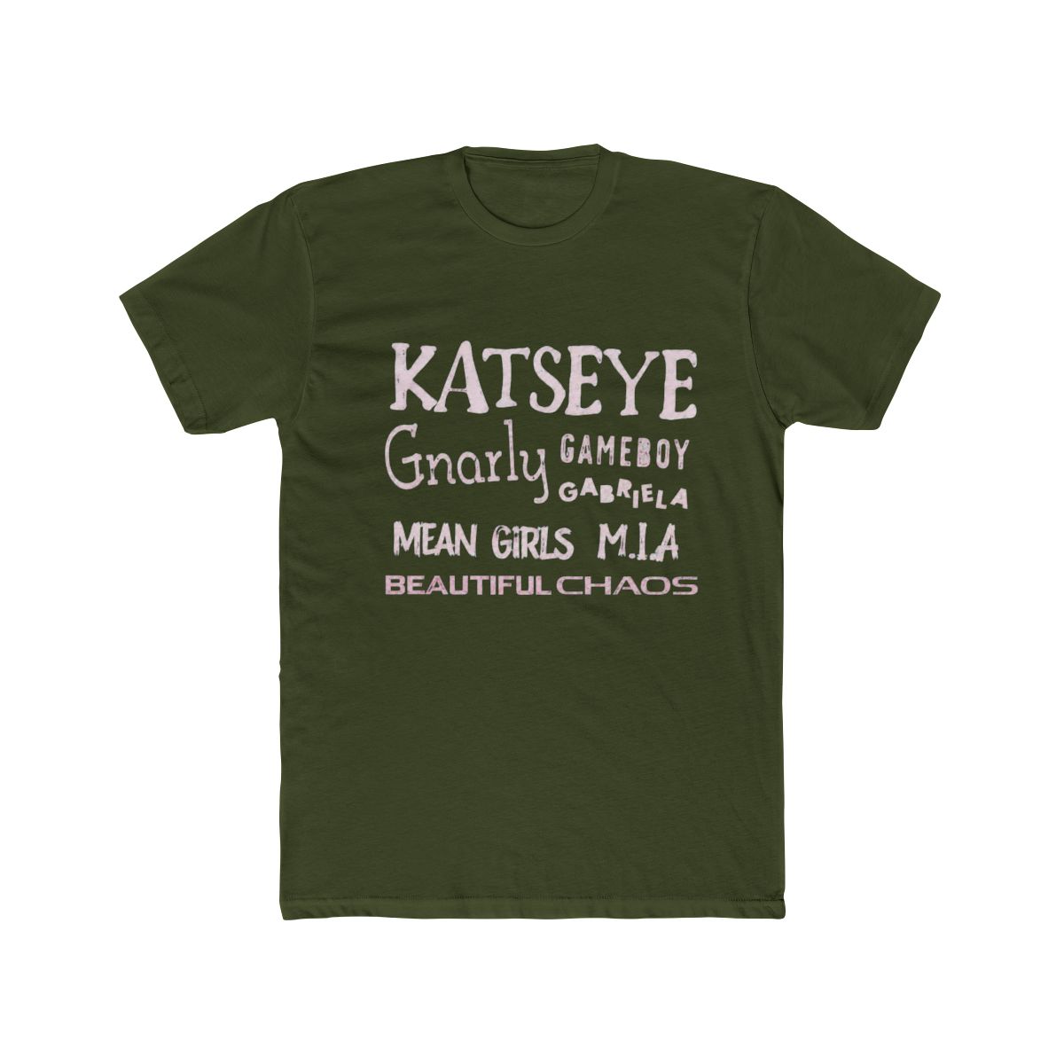 Katseye Beautiful Chaos Design Long Sleeve T Shirt - alternate angle 4, merchandise
