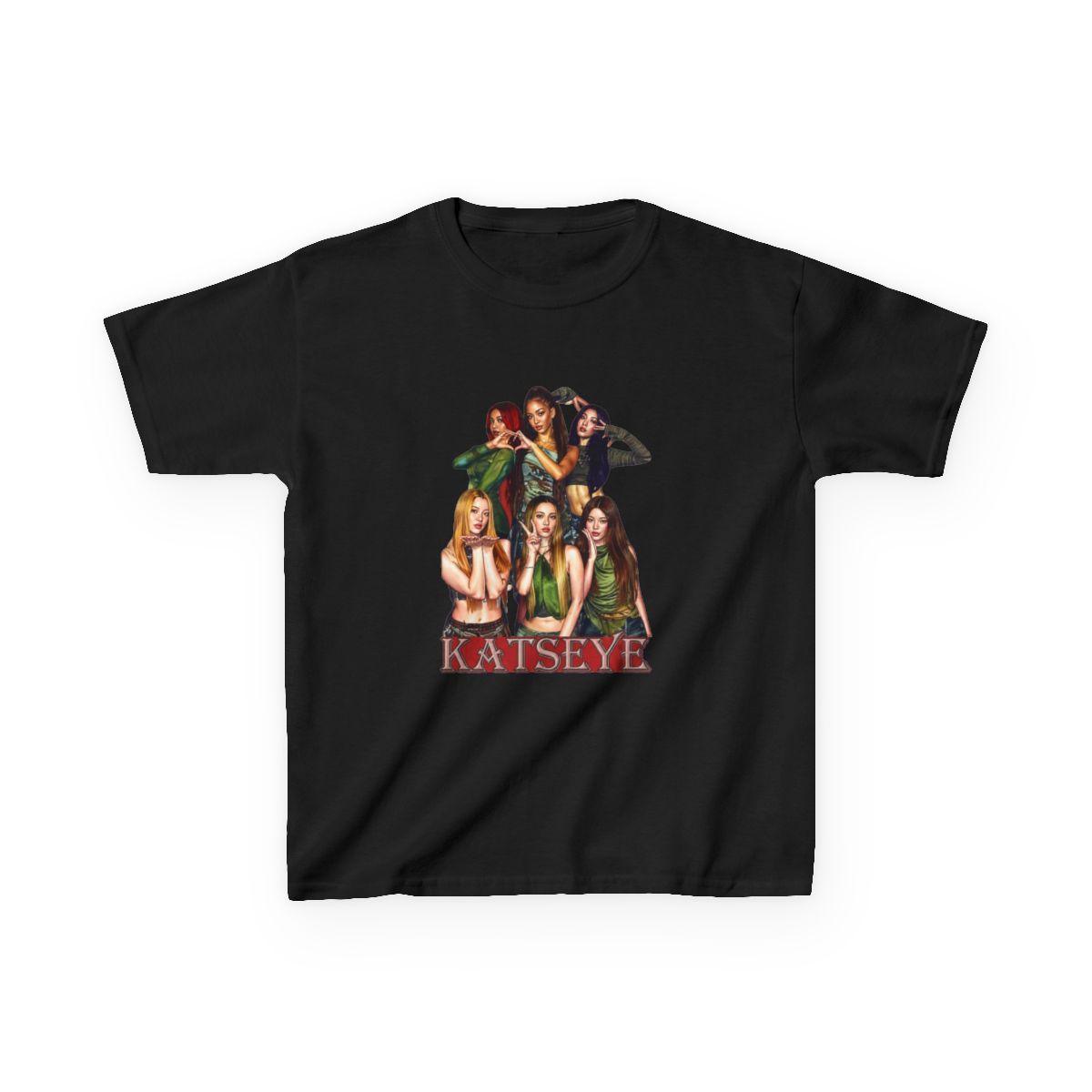 Katseye Kids T-Shirt - alternate angle 3, merchandise