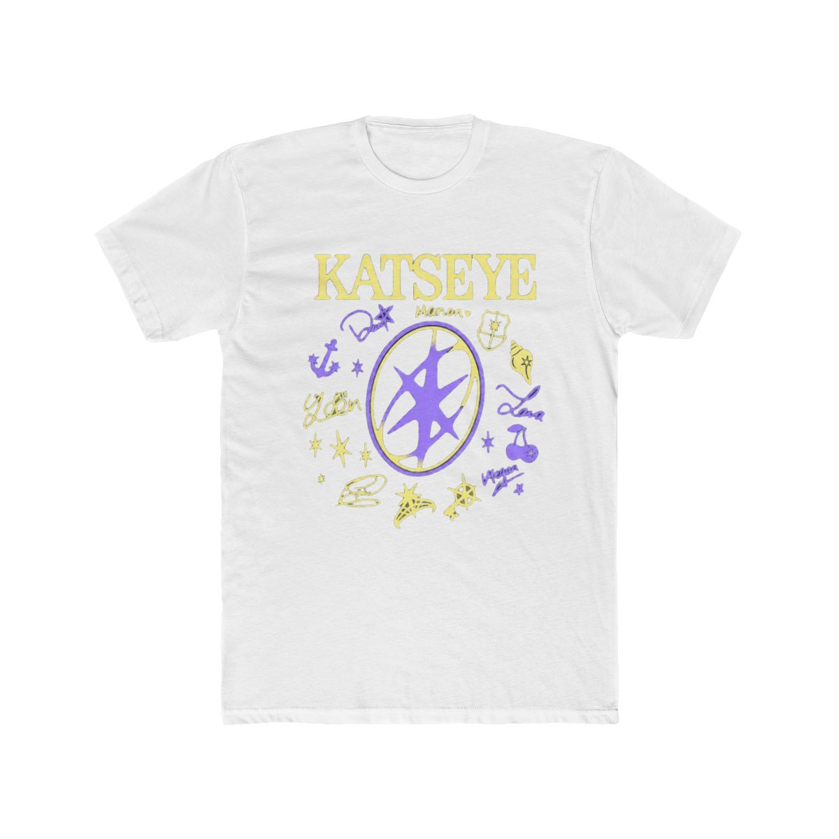 Katseye Group Member Signatures Retro T Shirt