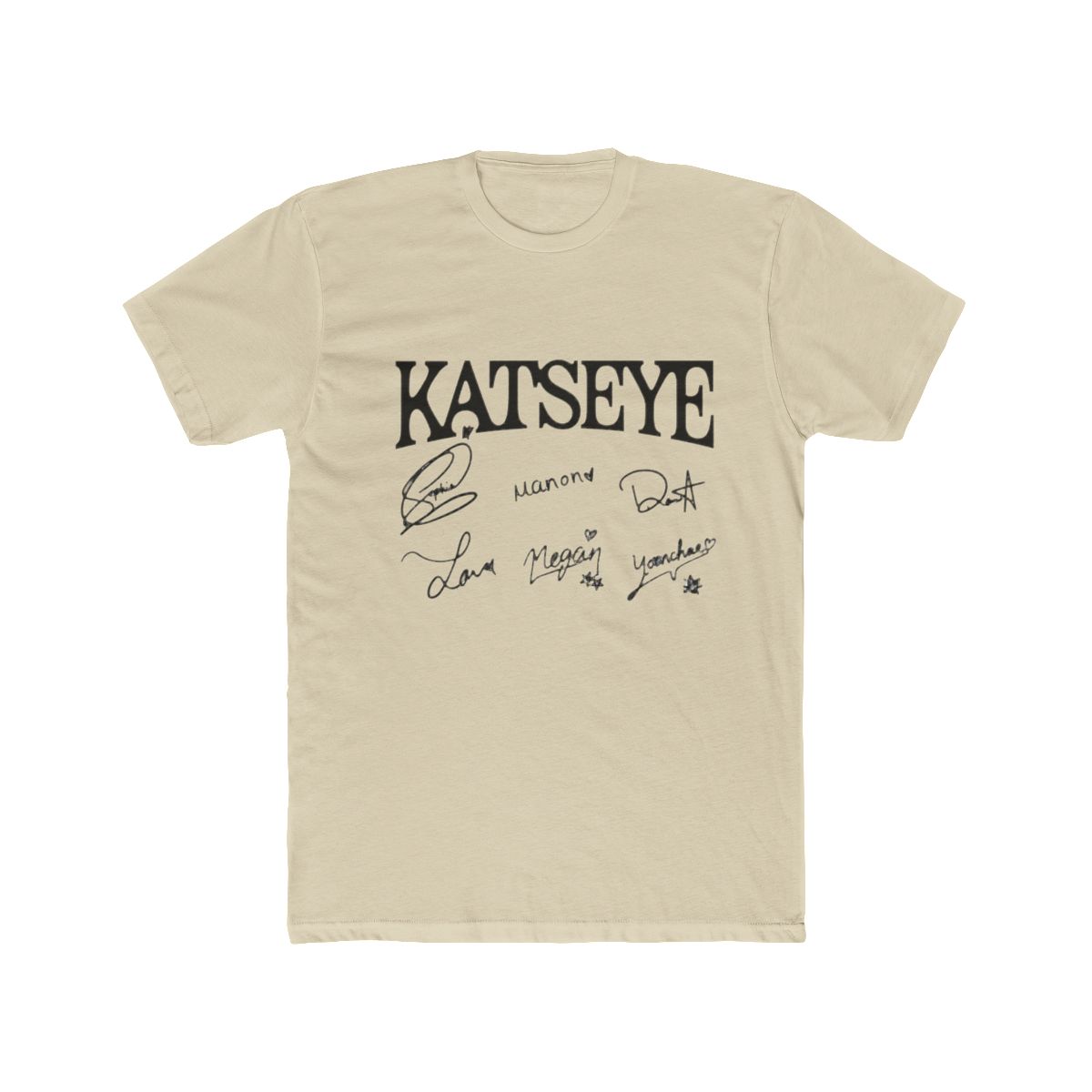 Katseye Vintage T Shirt - alternate angle 4, merchandise
